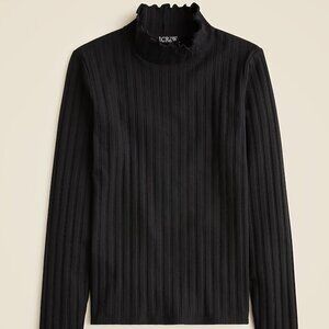 J. Crew Pointelle knit turtleneck Size L